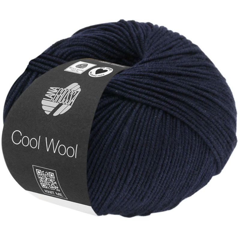 Lana Grossa Cool Wool 414 Natblå