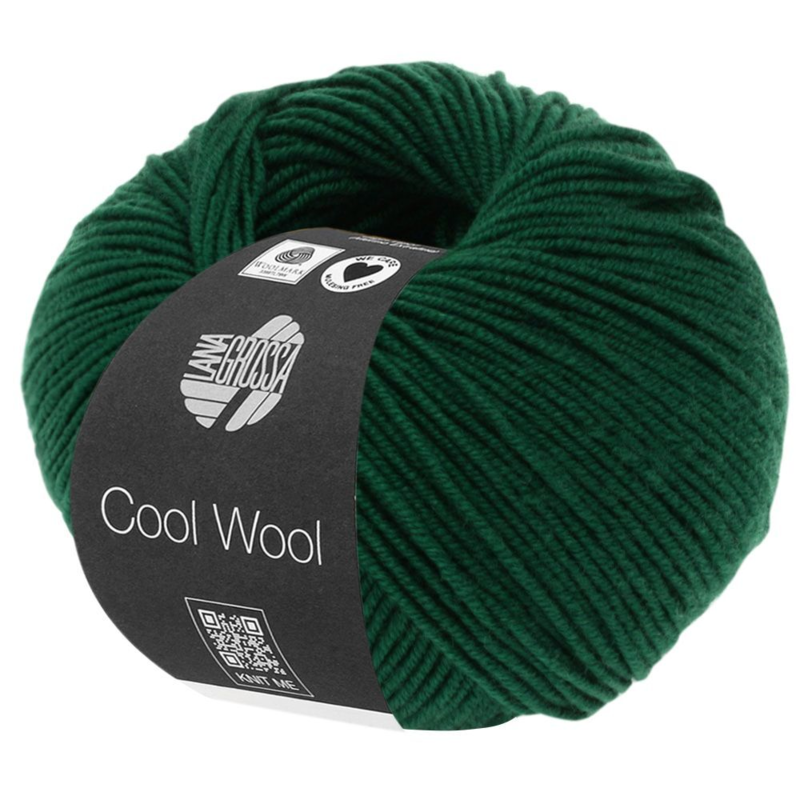 Lana Grossa Cool Wool 501 Flaskegrøn