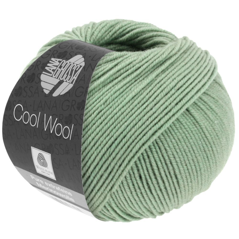 Lana Grossa Cool Wool 2078 Resedagrøn