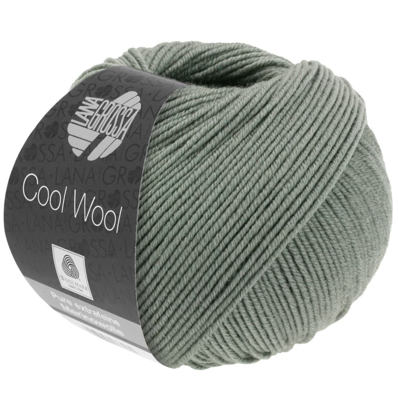 Lana Grossa Cool Wool 2079 Sivgrøn