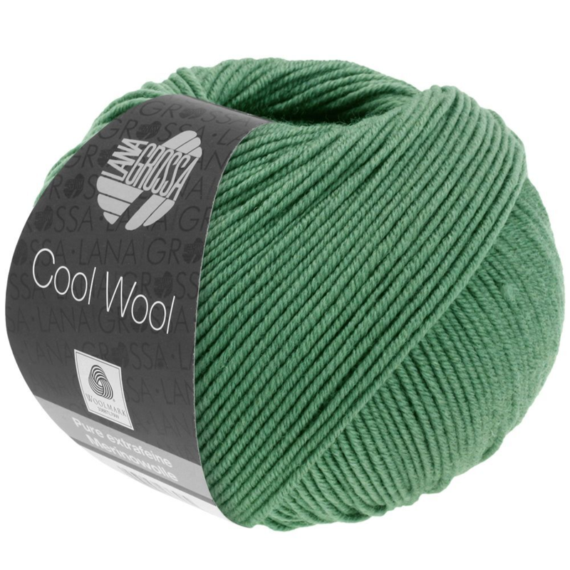 Lana Grossa Cool Wool 2086 Mosgrøn