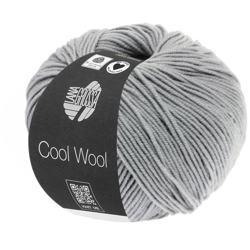 Lana Grossa Cool Wool 589 Stengrå