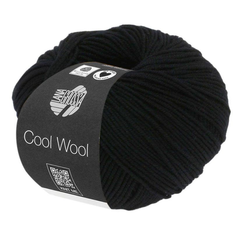 Lana Grossa Cool Wool 433 Sort