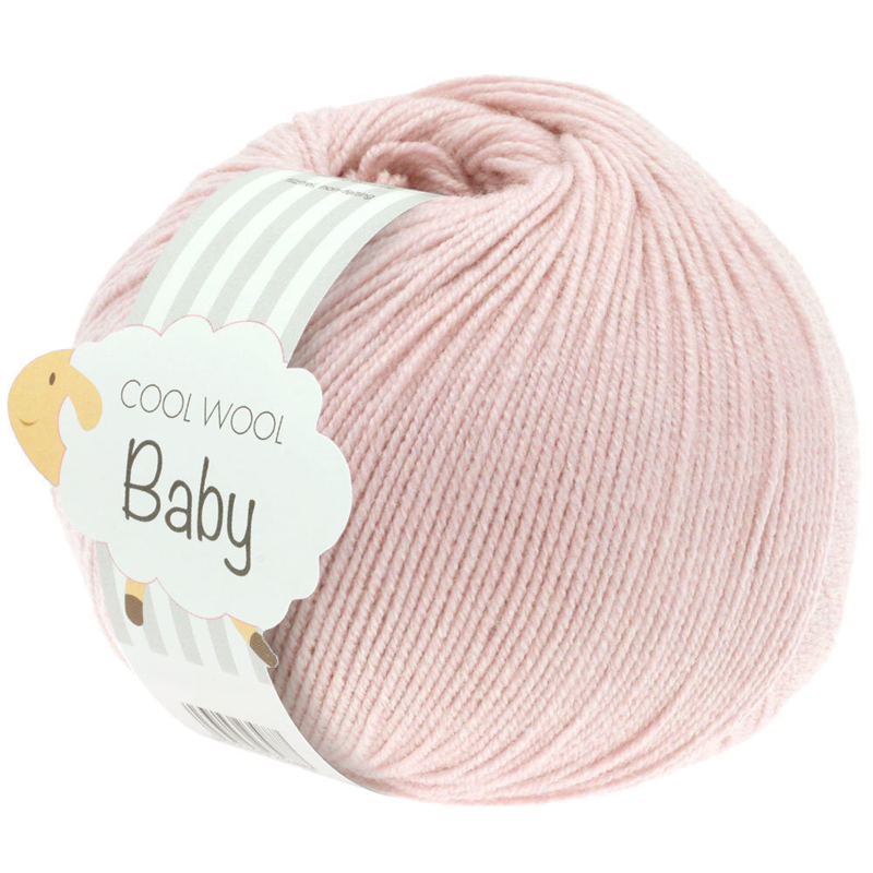 Lana Grossa Cool Wool Baby 267 Sart rosa