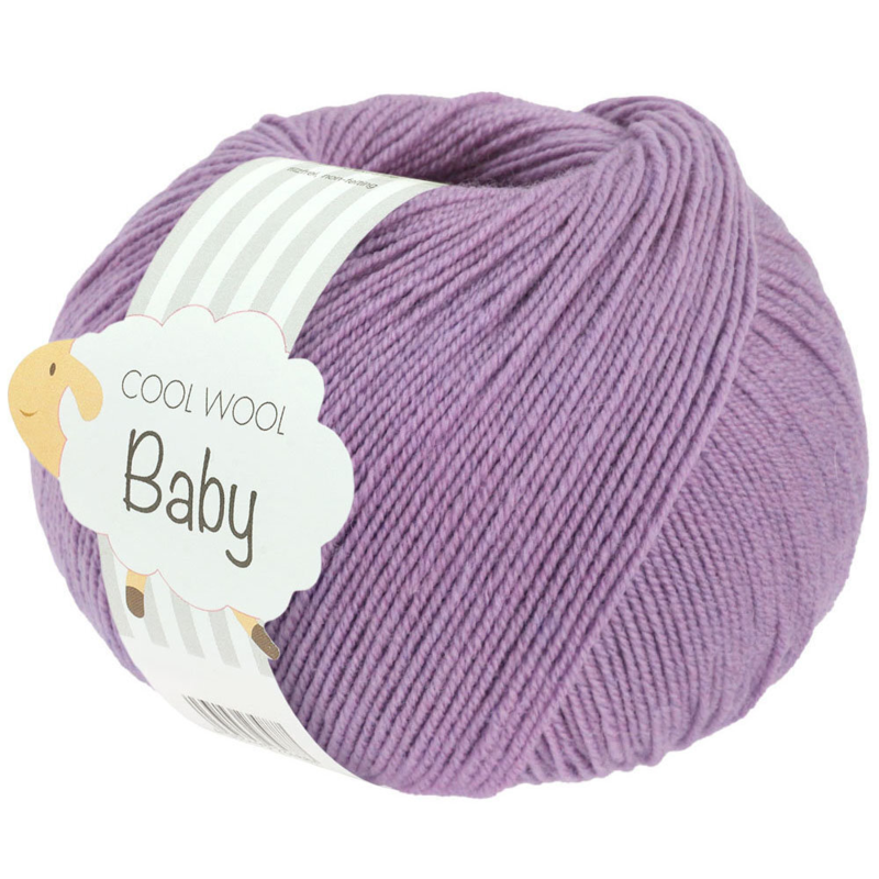 Lana Grossa Cool Wool Baby 328 Lilla