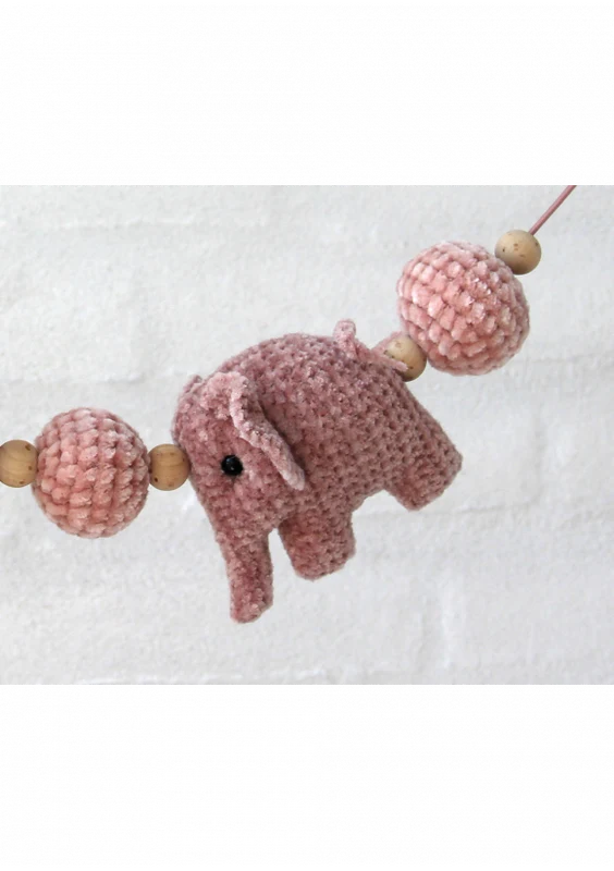 96270 - Elefant barnevognskæde