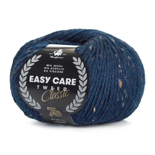 Mayflower Easy Care Classic Tweed 509 Midnatsblå