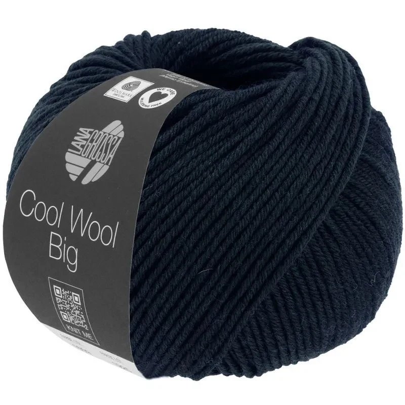 Cool Wool Big 1630 Sortblå meleret
