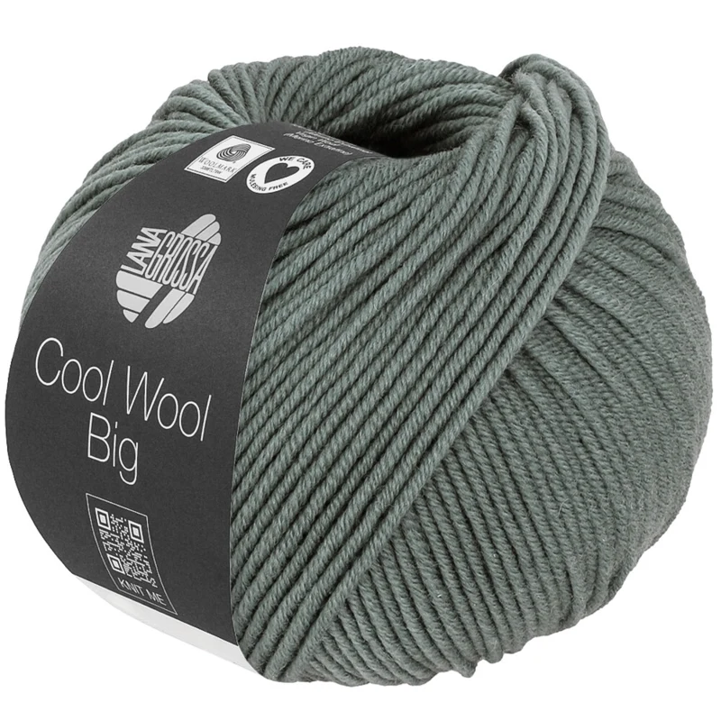 Lana Grossa Cool Wool Big 1040 Grågrøn