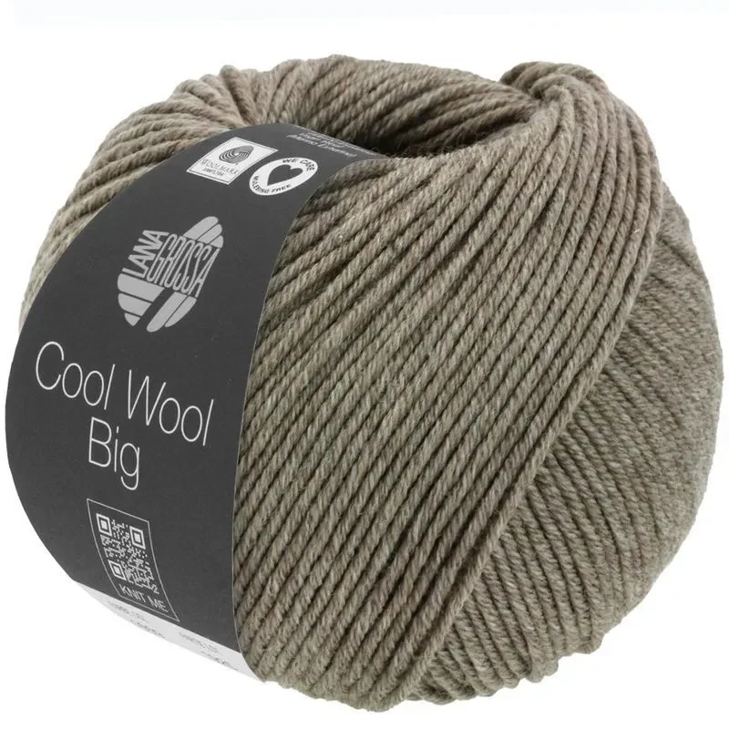 Cool Wool Big 1621 Gråbrun meleret