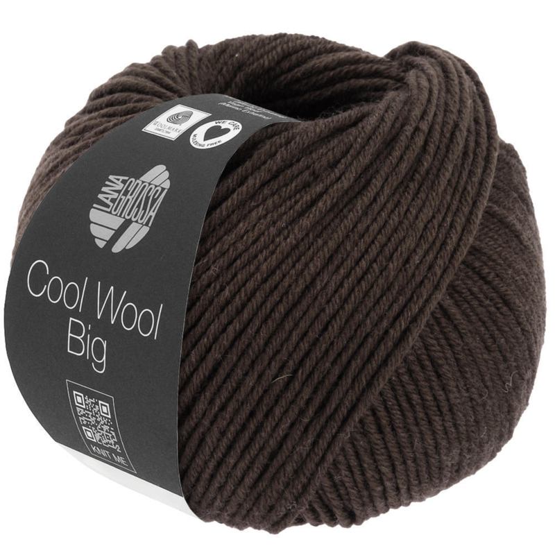 Cool Wool Big 1020 Sortbrun