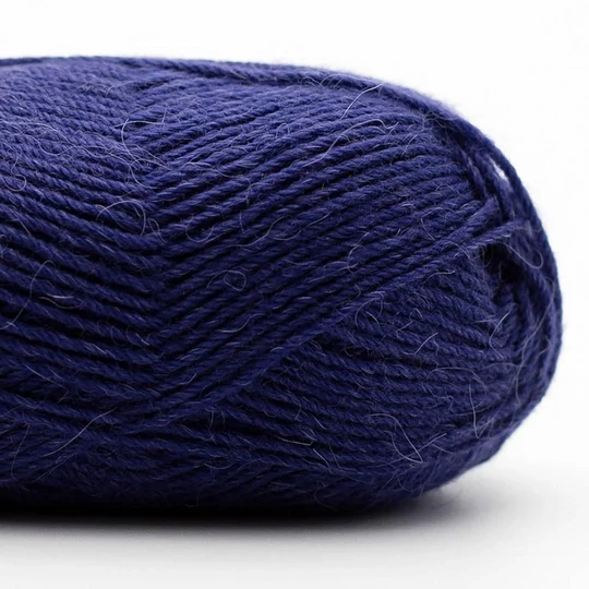 Kremke Soul Wool Edelweiss Alpaka 042 Blå violet