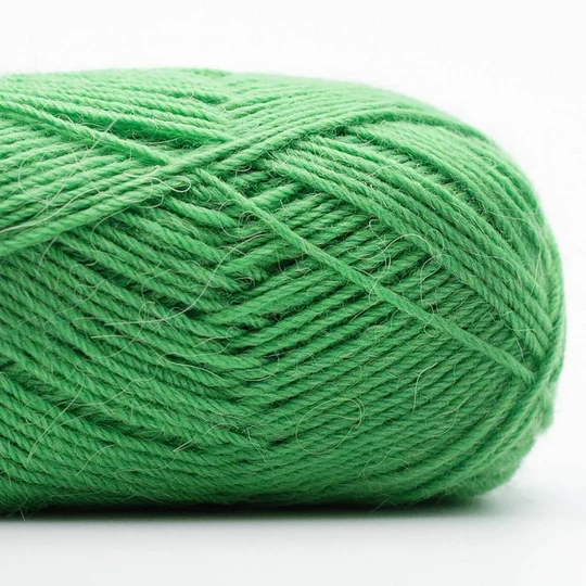 Kremke Soul Wool Edelweiss Alpaka 043 Flaskegrøn