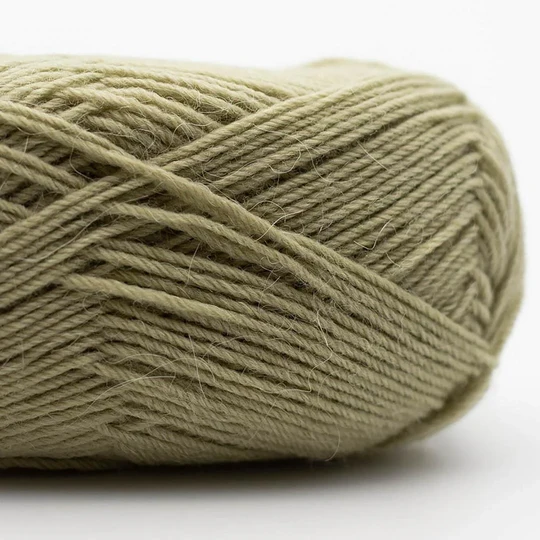 Kremke Soul Wool Edelweiss Alpaka 030 Khaki grøn