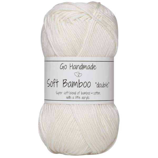 Go Handmade Soft Bamboo "Double" 17781 Elfenben