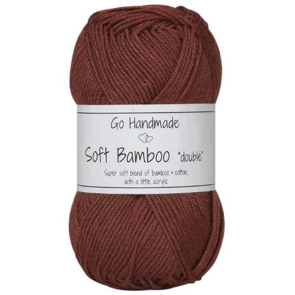 Go Handmade Soft Bamboo "Double" 17777 Karamel