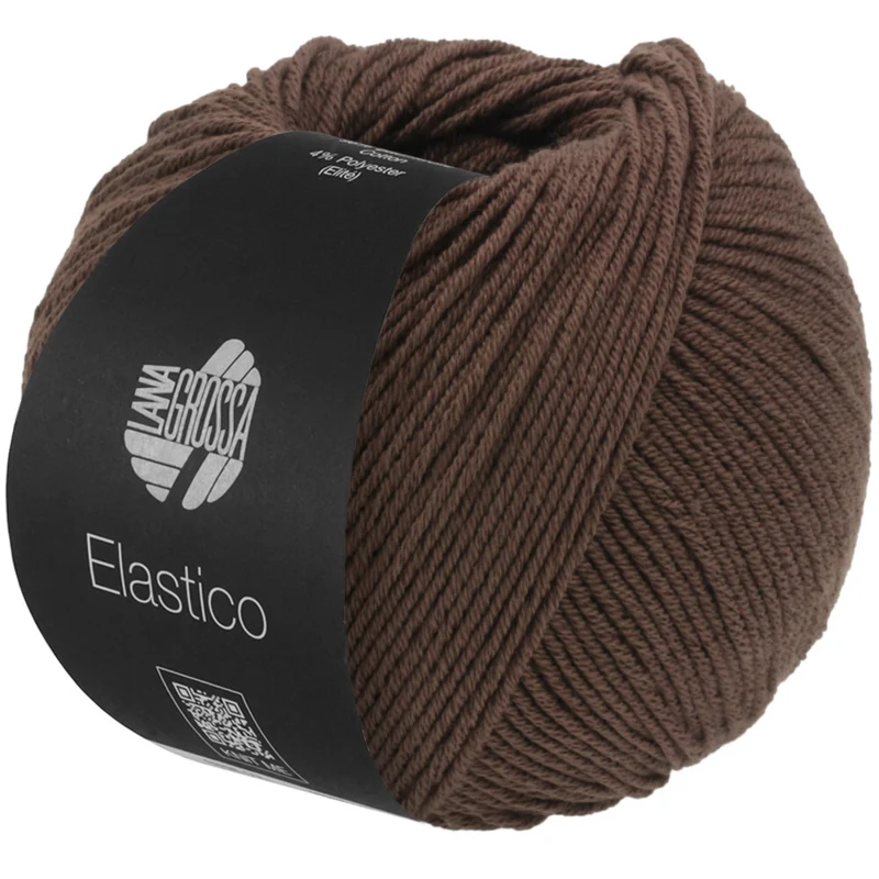 Lana Grossa Elastico 182 Chokoladebrun