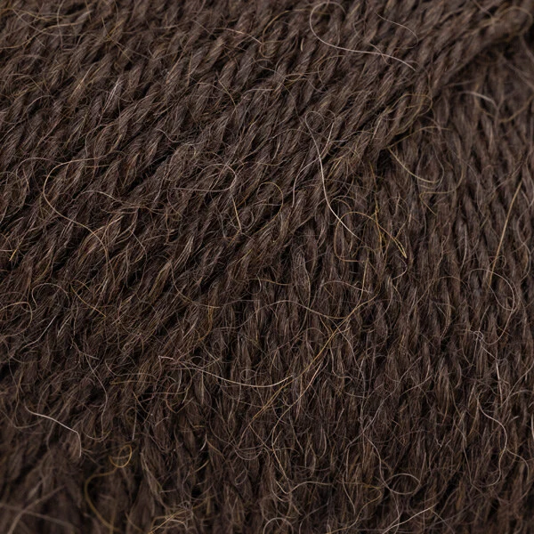 DROPS Puna 20 Mørk kaffe (Natural mix)