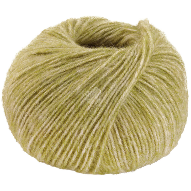 Lana Grossa Natural Alpaca Pelo 26 Kiwi meleret