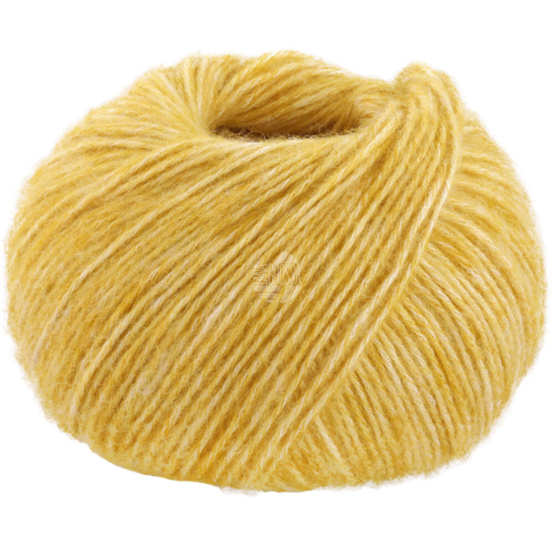 Lana Grossa Natural Alpaca Pelo 27 Sennepsgul meleret