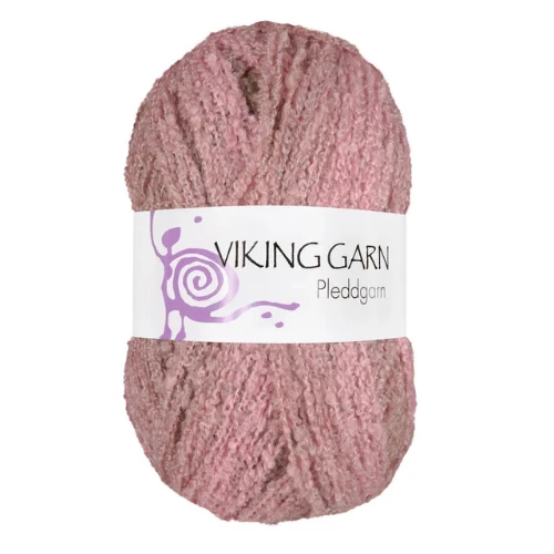 Viking Pleddgarn 763 Brun/rosa