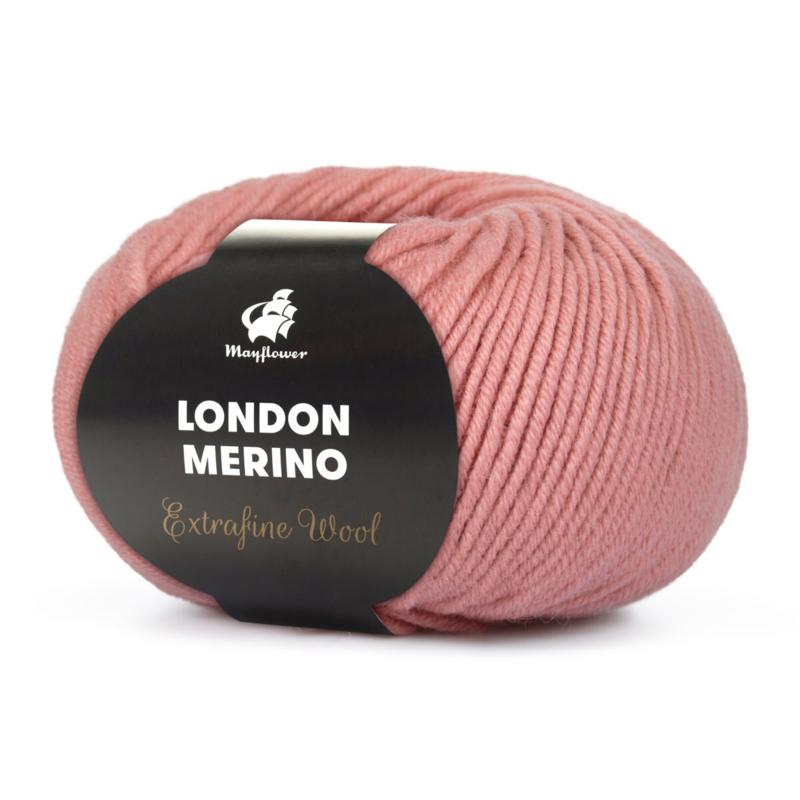 Mayflower London Merino 011 Pudderrosa