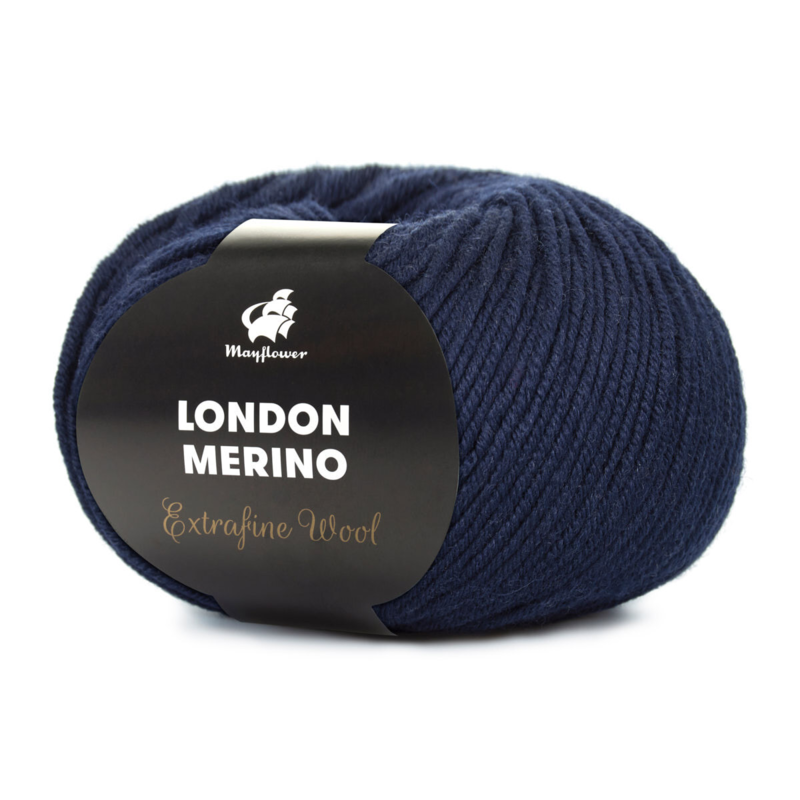 Mayflower London Merino 031 Midnatsblå