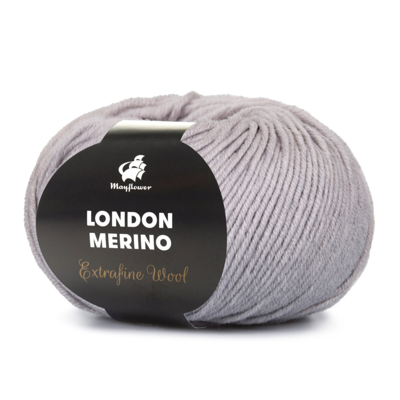 Mayflower London Merino 036 Lys grå