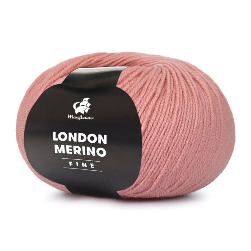 Mayflower London Merino Fine 011 Pudderrosa