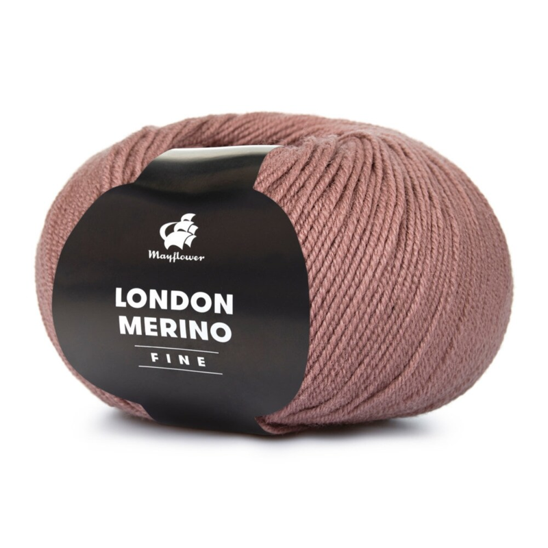 Mayflower London Merino Fine 010 Kobberrosa