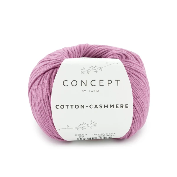 Katia Cotton Cashmere 97 Tyggegummi