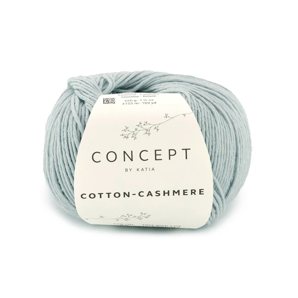 Katia Cotton Cashmere 93 Lyseblå