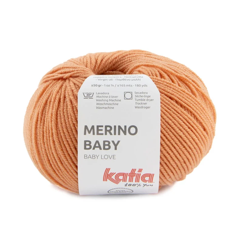Katia Concept Merino Baby 152 Cinnoberrød