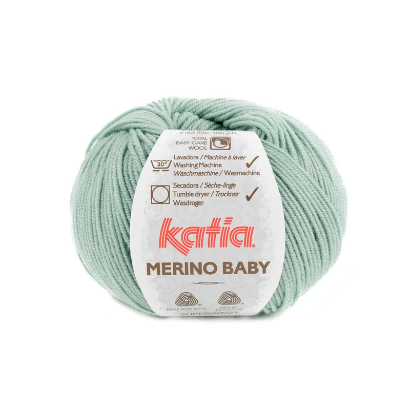 Katia Merino Baby 097 Bleg grøn
