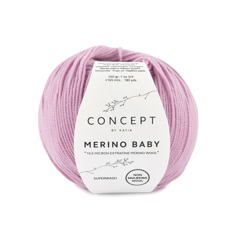 Katia Concept Merino Baby 069 Medium rosa