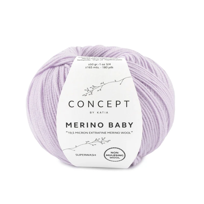 Katia Concept Merino Baby 066 Lys mauve