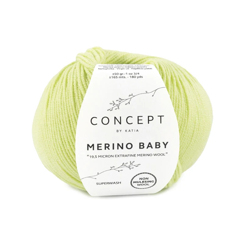Katia Concept Merino Baby 014 Pistacie