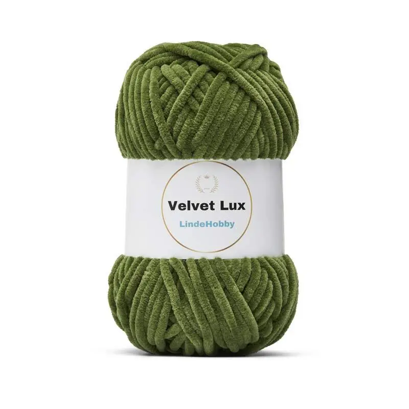 LindeHobby Velvet Lux 31 Olivengrøn