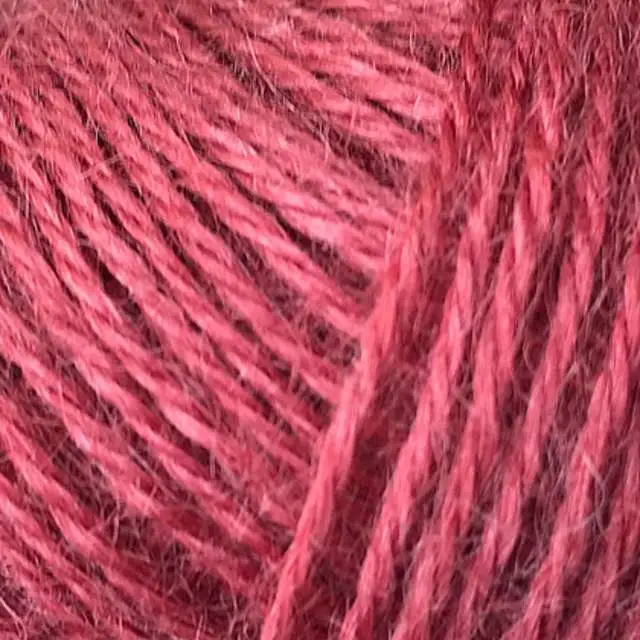 Onion Mohair+Nettles+Wool 1419 Marsala rød