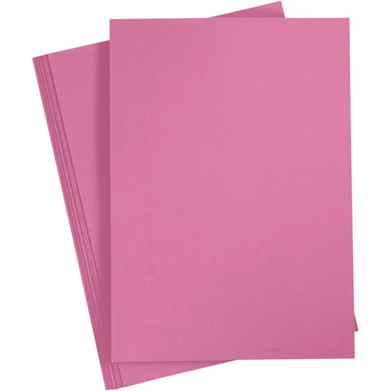 Papir, 20 stk, A4 - Pink