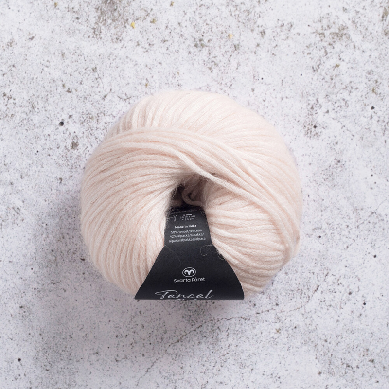 Svarta Fåret Tencel Blow 40 Pastel fersken