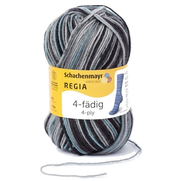 Regia 4-ply 100 g color 07390 Tåge