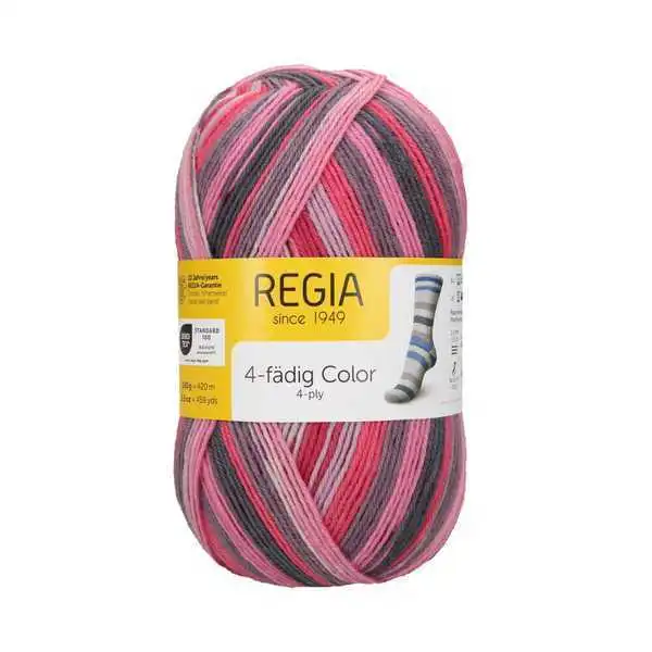 Regia 4-ply 100 g color 02739 Orange-Bordeaux