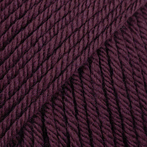 DROPS Daisy 34 Mørk drue (Uni Colour)