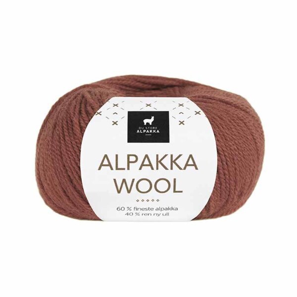 Du Store Alpakka Wool 532 Brændt Rust