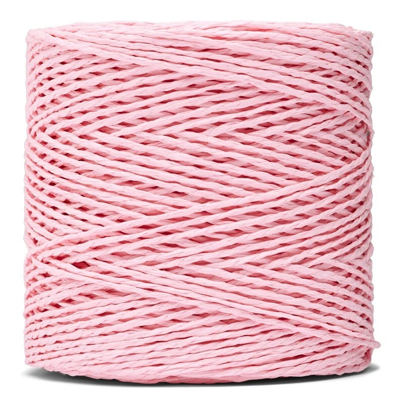 LindeHobby Twisted Paper Yarn 14 Lys pink
