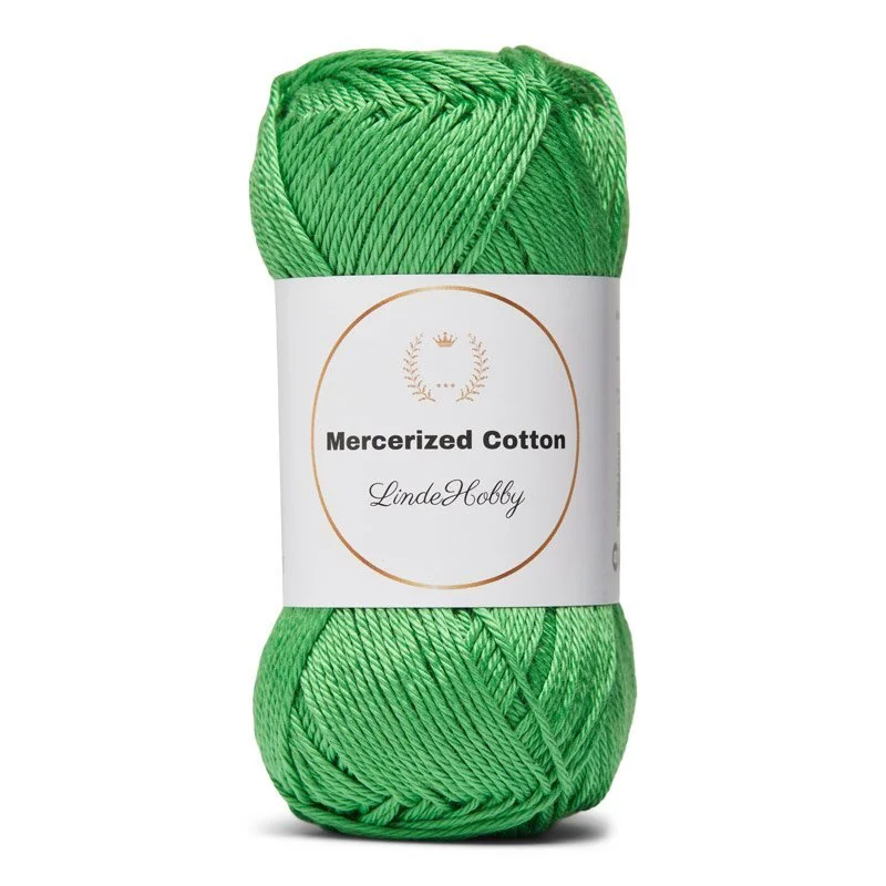 LindeHobby Mercerized Cotton 38 Grøn