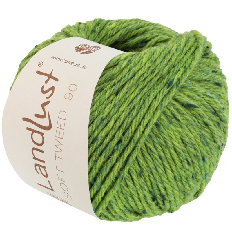 Lana Grossa Landlust Soft Tweed 90 22 Pistacie meleret