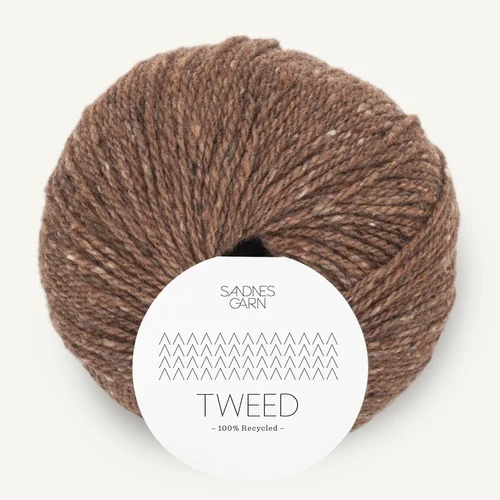 Sandnes Tweed Recycled 3185 Brun