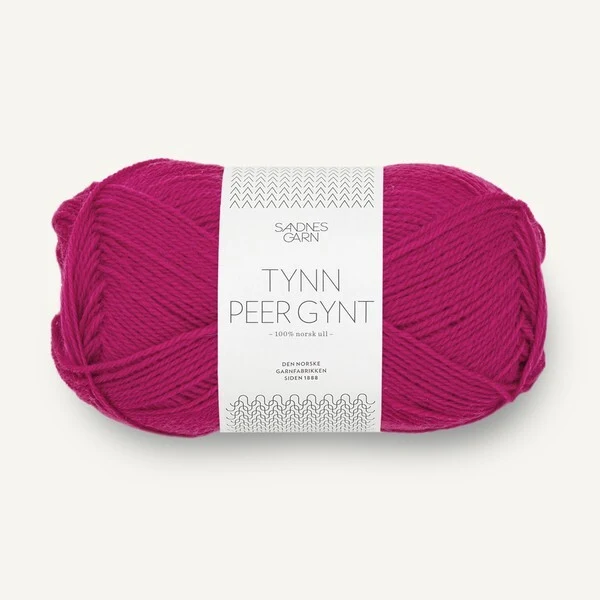 Sandnes Tynn Peer Gynt → 4600 Jazzy Pink